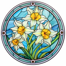 Load image into Gallery viewer, Flower-Full Round Diamond Painting-30x30cm
