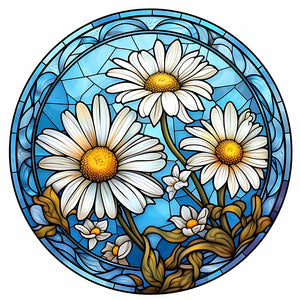 Flower-Full Round Diamond Painting-30x30cm