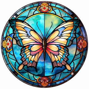 Butterfly-Full Round Diamond Painting-30x30cm