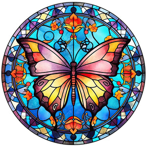 Butterfly-Full Round Diamond Painting-30x30cm