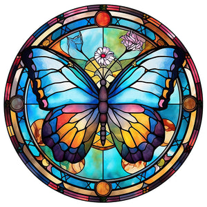 Butterfly-Full Round Diamond Painting-30x30cm