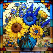 Load image into Gallery viewer, Flowers And Plants Series-Full Square Diamond Painting-45x45cm
