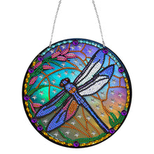 Load image into Gallery viewer, Stained Glass Animal-Double Side Drill-Diamond Painting Pendant
