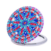 Load image into Gallery viewer, Mandala-Diamond Makeup Mirror
