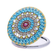 Load image into Gallery viewer, Mandala-Diamond Makeup Mirror
