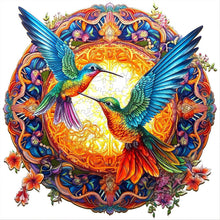 Load image into Gallery viewer, Hummingbird-Full Round Diamond Painting-35x35cm
