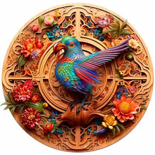 Load image into Gallery viewer, Hummingbird-Full Round Diamond Painting-35x35cm
