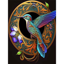 Load image into Gallery viewer, Hummingbird-Full Round Diamond Painting-30x40cm
