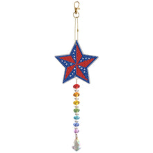 Load image into Gallery viewer, Independence Day Pentagram-Crystal Light Catcher
