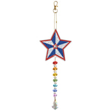 Load image into Gallery viewer, Independence Day Pentagram-Crystal Light Catcher
