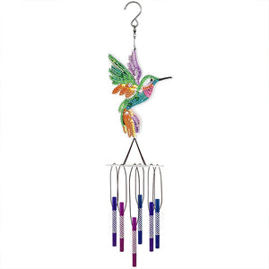 Acrylic Wind Chime Bell Pendant DIY Diamond Painting Mosaic Kit