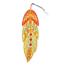 Load image into Gallery viewer, DIY Diamond Painting-Feather Bookmark
