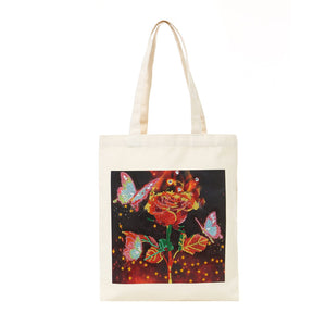 diamond painting stitch-drill cotton fabriceco friendly-bag