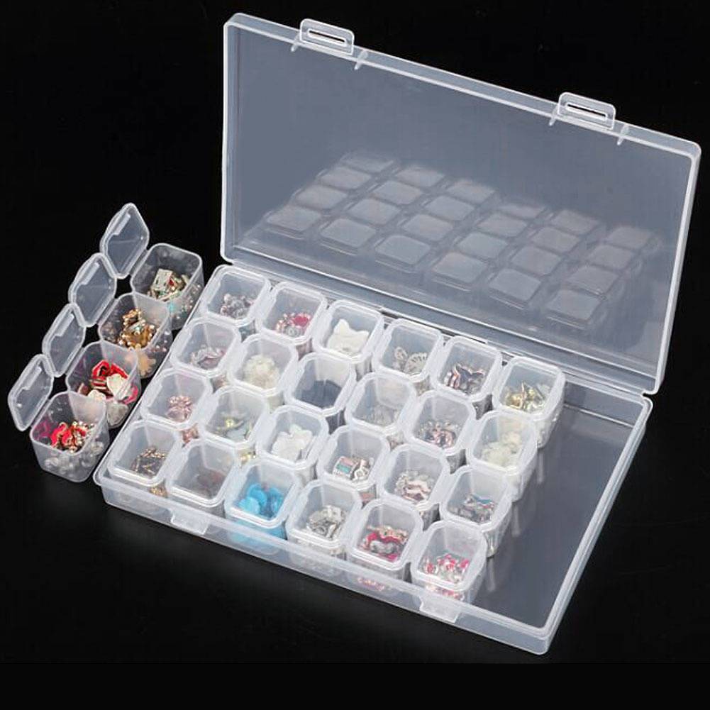 28 Grids Storage Box - Diamond Painting Tool