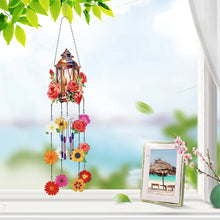 Load image into Gallery viewer, DIY Diamond Painting Double Sided 3D Wind Chime Pendant Hanging Kit
