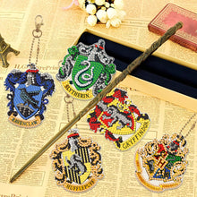 Load image into Gallery viewer, 5pcs Diamond Painting DIY Harry Keychains
