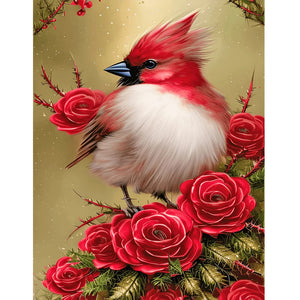 North American Cardinal - Full Drill Diamond Painting